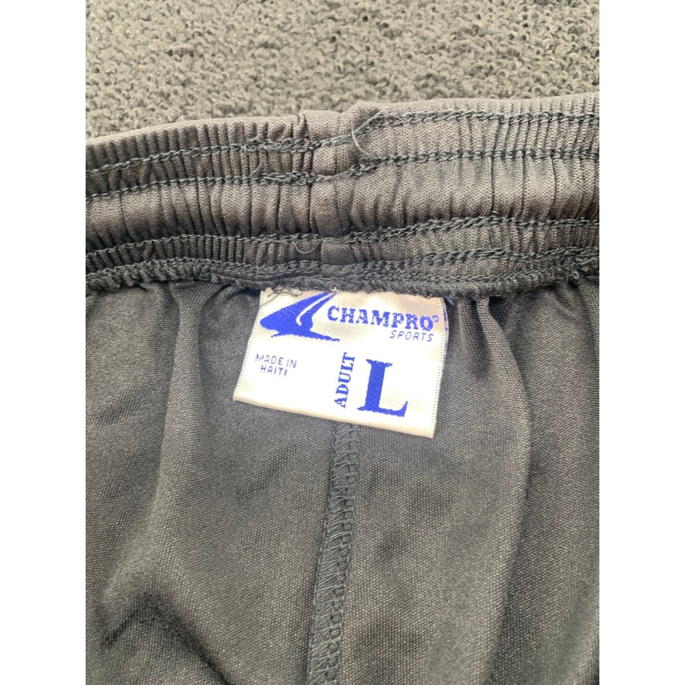 CHAMP PRO SPORTS ADULT L Black Dri Gear Moisture Wicking Athletic Shorts Men‎ - Picture 4 of 6